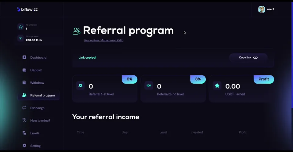 Programa de referidos